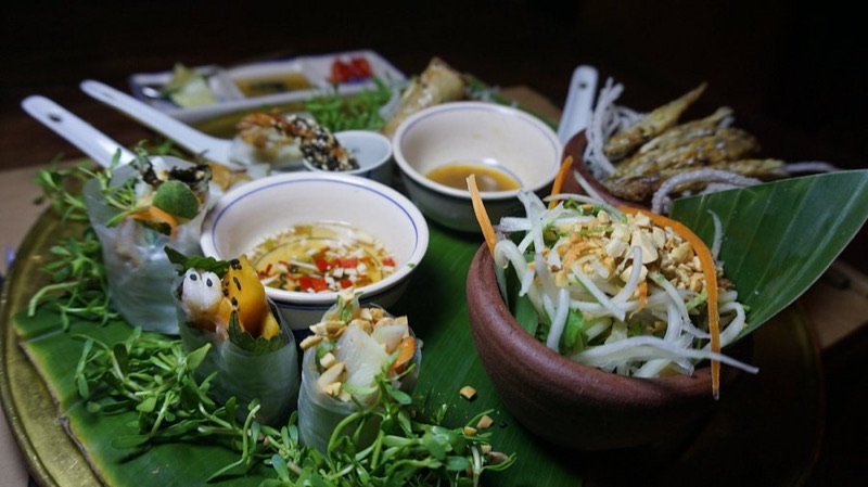 Madam Hien in Old Quarter — Located in a gorgeous colonial mansion, Madam Hien (by Didier Corlou) offers a s