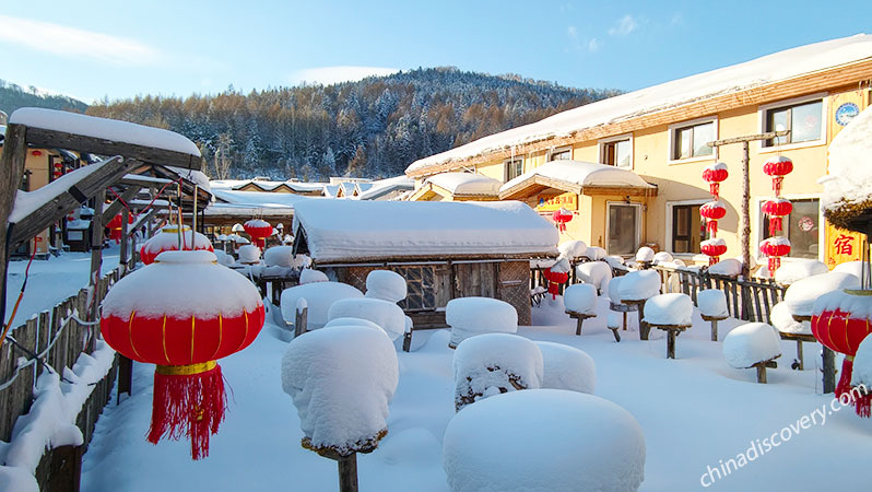 China Snow Town (Xuexiang) in Harbin