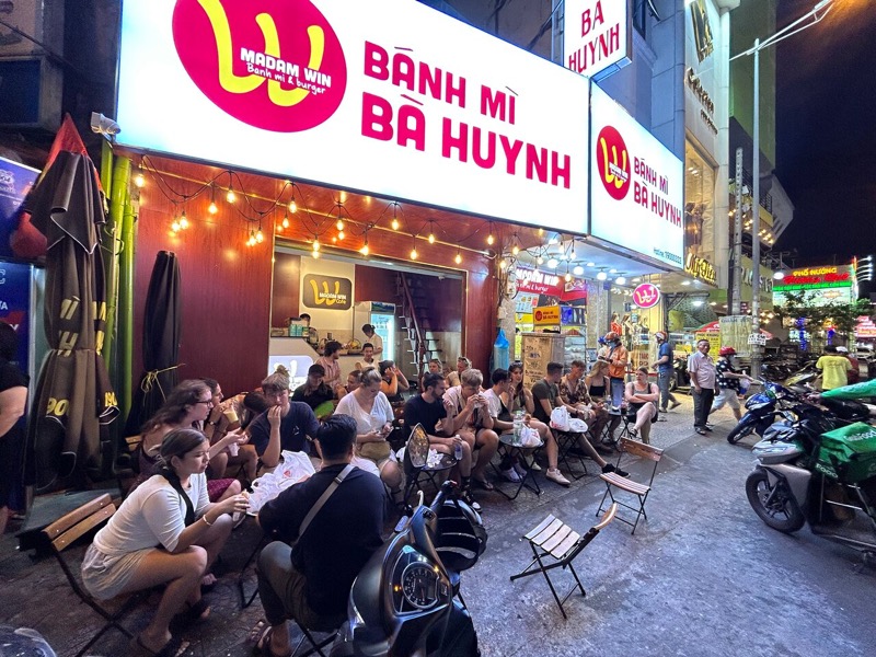 Bánh Mì Bà Huynh (Madam Win) in District 3, Saigon