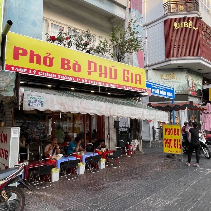 Phở Bò Phú Gia in District 1