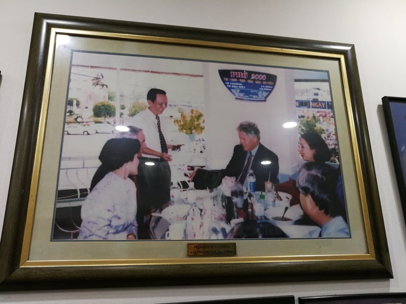 Phở 2000 near Bến Thành Market, Ho Chi Minh City