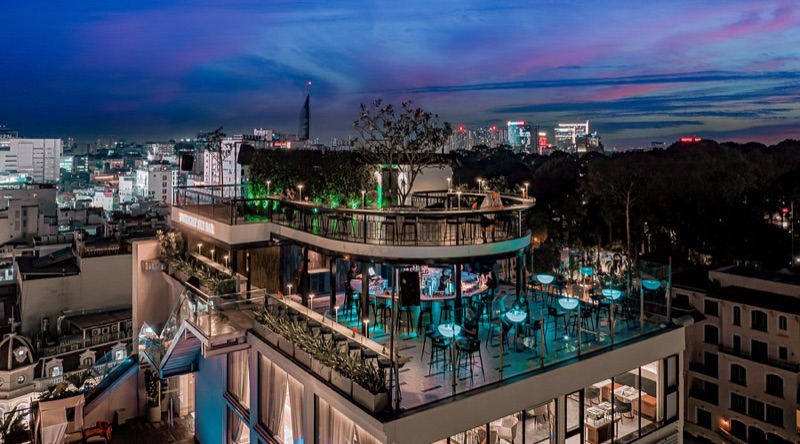 Cloud 9 Rooftop Bar in Ho Chi Minh City