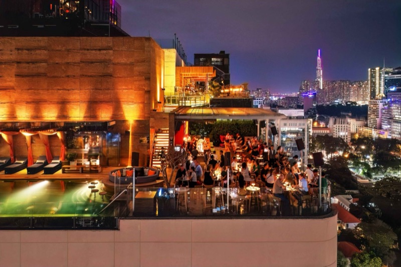 Social Club Rooftop Bar in Ho Chi Minh City
