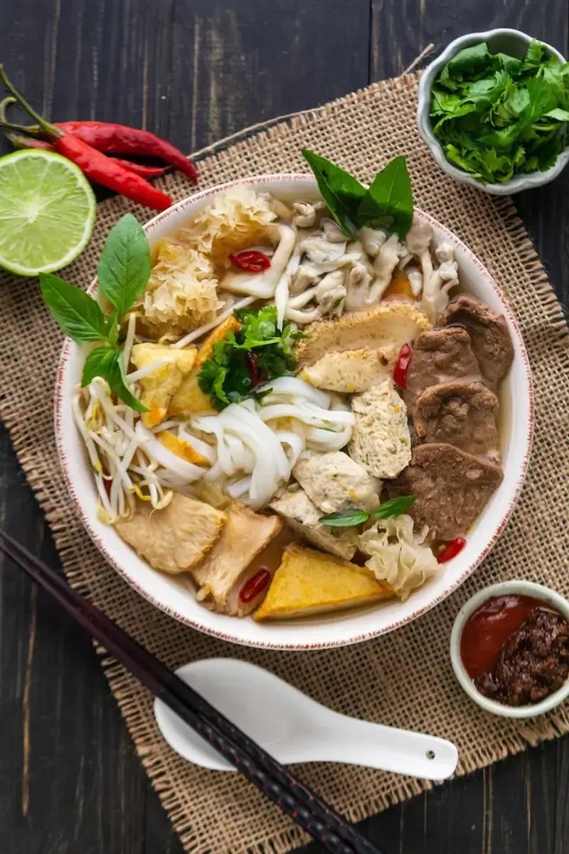 Quán Chay Sala vegetarian restaurant in District 1, Ho Chi Minh City