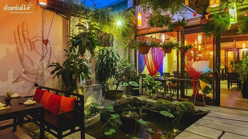 Shamballa Lush Vegetarian Lounge in District 1, Ho Chi Minh City