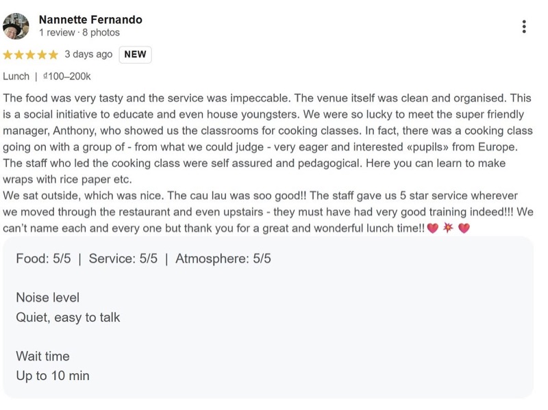 NOODLE House by STREETS in Hoi An, Vietnam