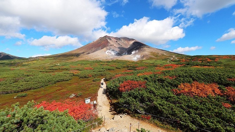 Asahidake Onsen in Daisetsuzan National Park, Hokkaido