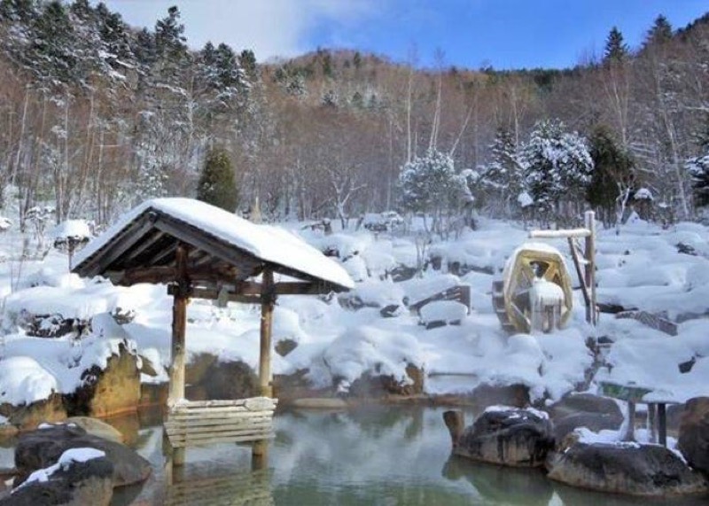 Hōheikyō Hot Spring near Sapporo, Hokkaido