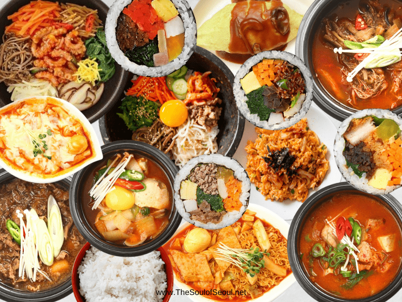 Kimbap Cheonguk budget restaurant in Seoul