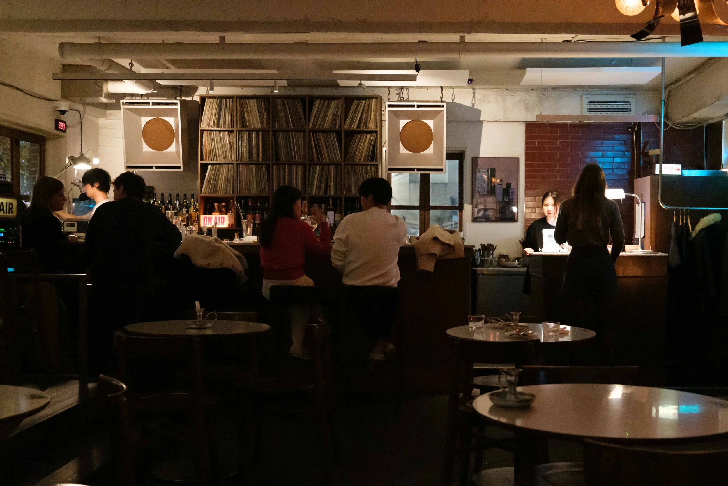 Supersonic vinyl bar in Yeonnam-dong, Seoul