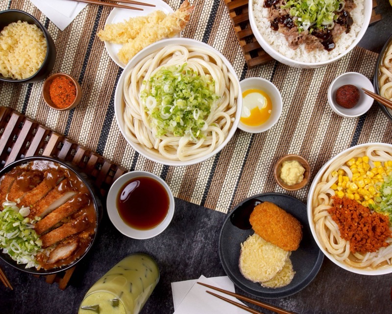 Marukame Udon Waikiki in Waikiki — This perpetually busy Waikiki spot is famous for its fresh, handmade udon noodle