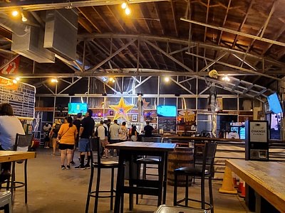 Axelrad Beer Garden in Midtown — Axelrad is a beloved outdoor beer garden featuring a massive selection of craft 