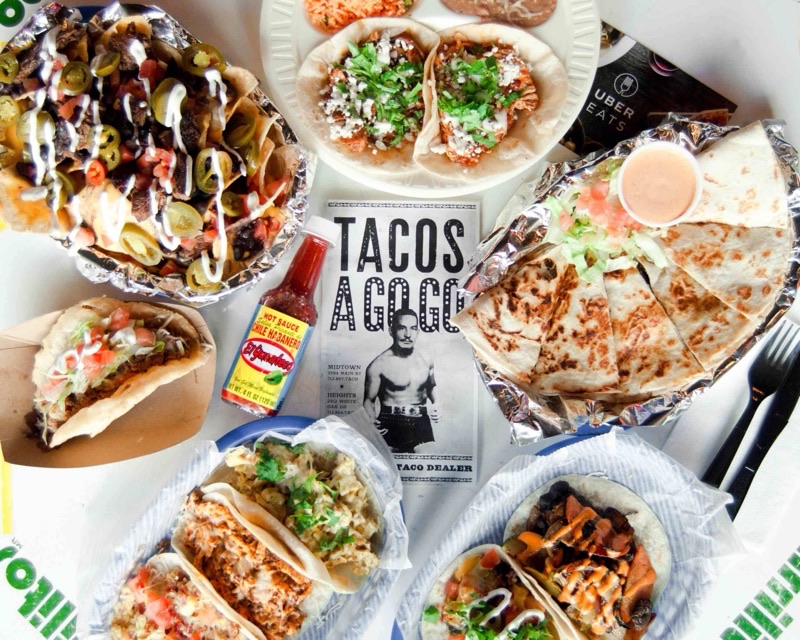 Tacos A Go Go (Midtown) in Midtown — A vibrant and popular spot for late-night Tex-Mex, Tacos A Go Go serves up creat