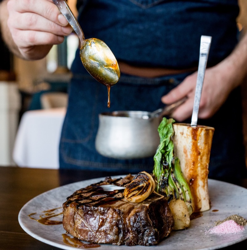 Doris Metropolitan in Downtown — This sophisticated steakhouse brings a unique Mediterranean and Israeli touch to