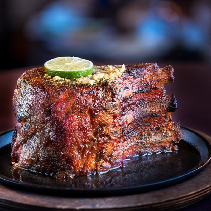 Perry's Steakhouse & Grille in Memorial City — While famous for its enormous, award-winning pork chop, Perry's also offers an e