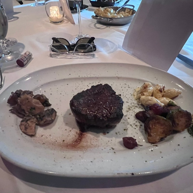 Steak 48 in River Oaks — Steak 48 brings a chic, high-energy atmosphere to the River Oaks District, servi