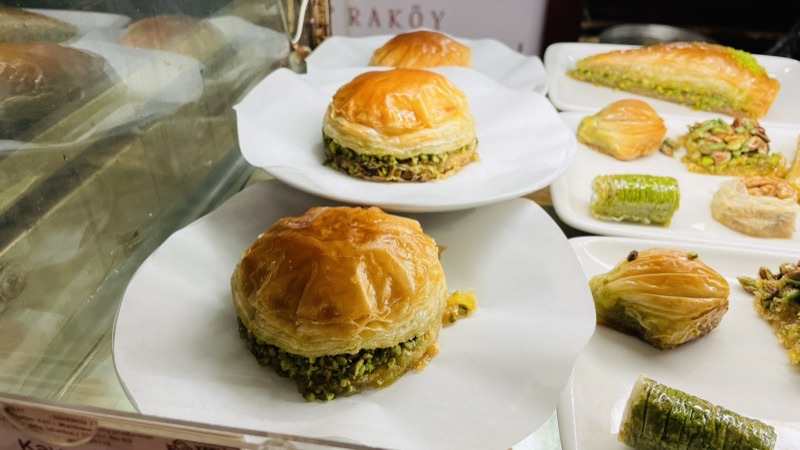 Karaköy Güllüoğlu baklava shop in Istanbul