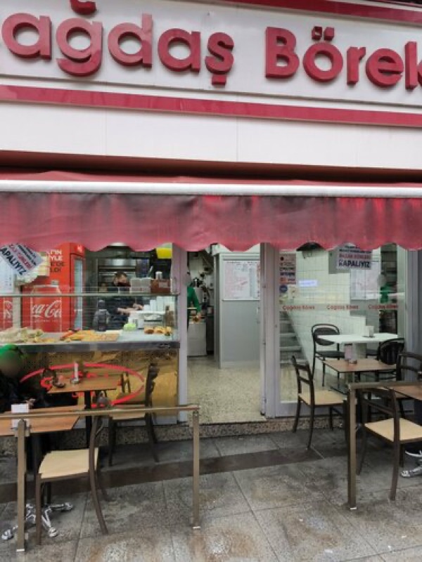 Çağdaş Börek in Cihangir, Beyoğlu