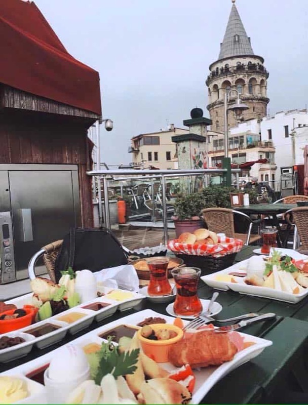 Galata Konak Cafe in Galata, Beyoğlu