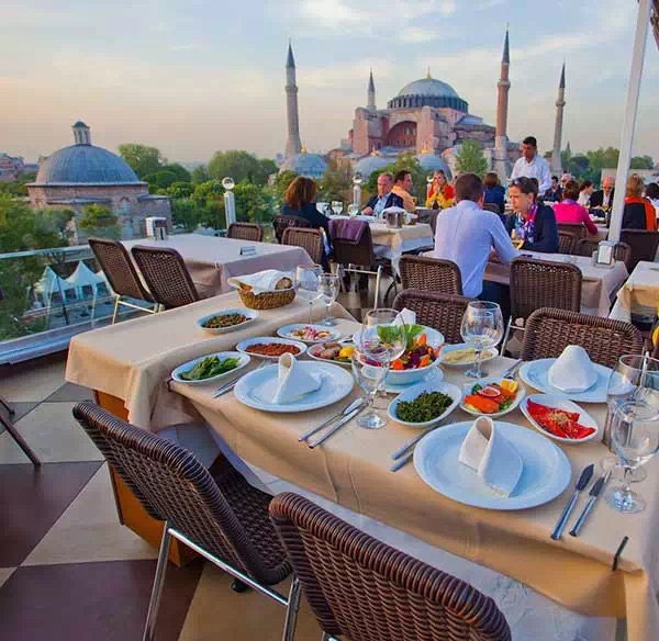 Seven Hills Restaurant in Sultanahmet