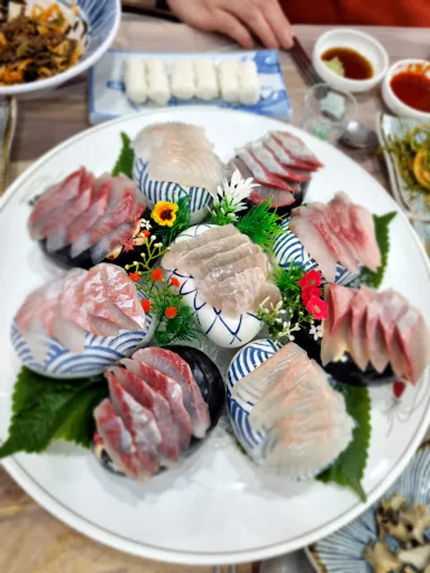 Millak Raw Fish Center near Gwangalli Beach, Busan