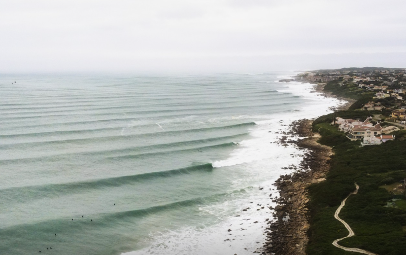 Bruce's Beauties surf break near Jeffreys Bay