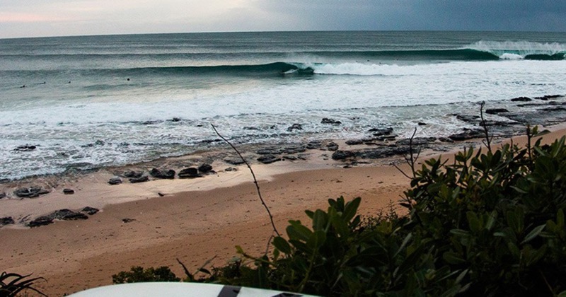 Salads surf break in Jeffreys Bay