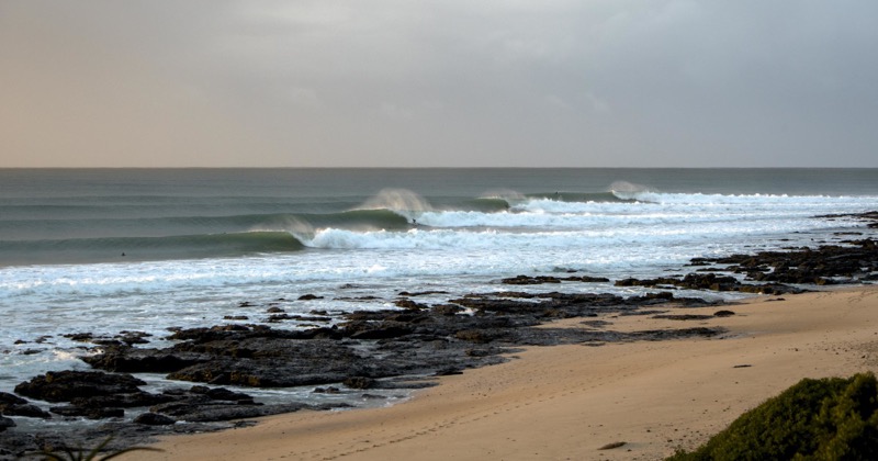 The Point surf break in Jeffreys Bay