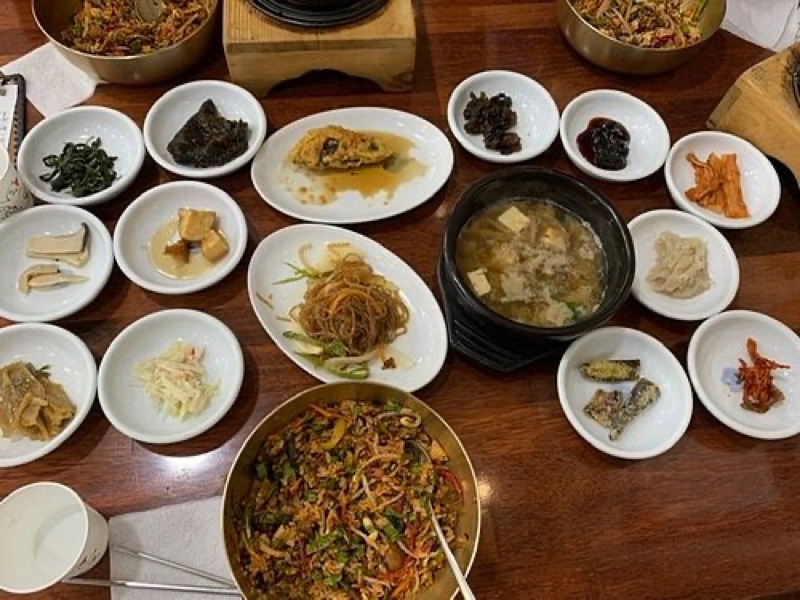 Hasukyeong iron pot gamasot bibimbap in Jeonju