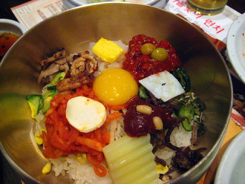 Myeong Seong Ok budget bibimbap and kimchi jjim in Jeonju