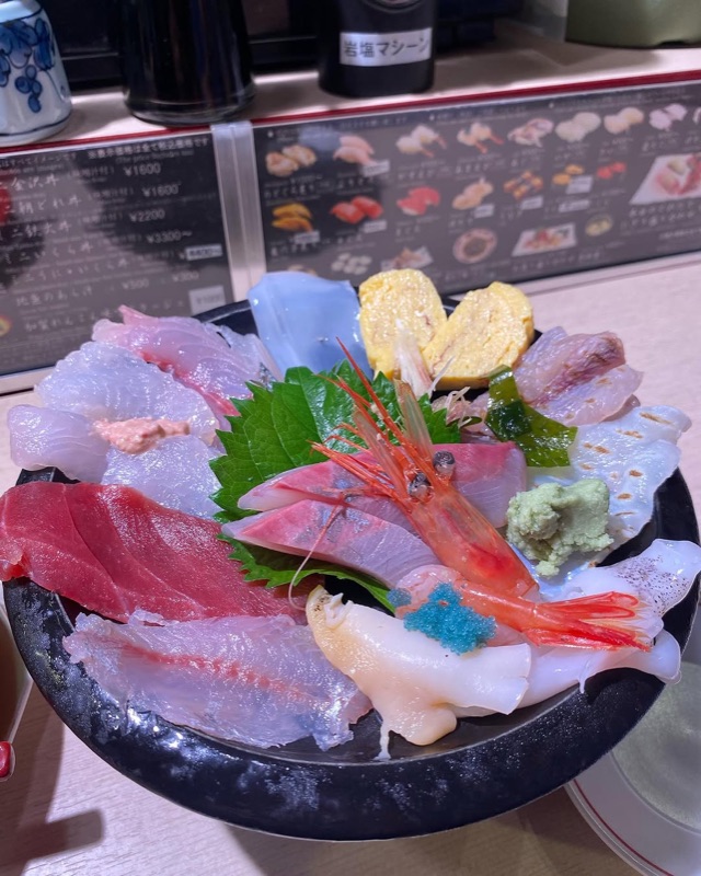 Iki-iki Tei kaisendon at Omicho Market Kanazawa
