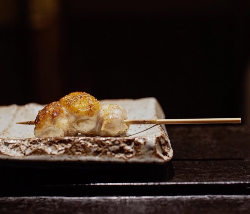 Maekawa sushi counter in Kanazawa