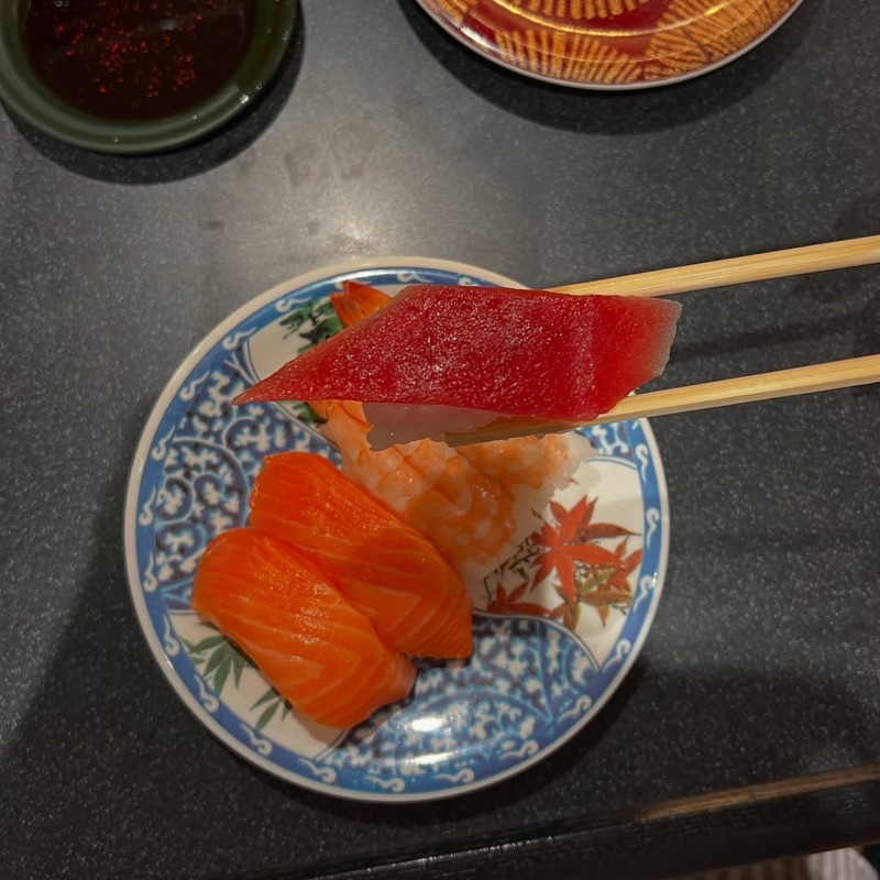 Kaiten-zushi Ohkura conveyor belt sushi in Kanazawa