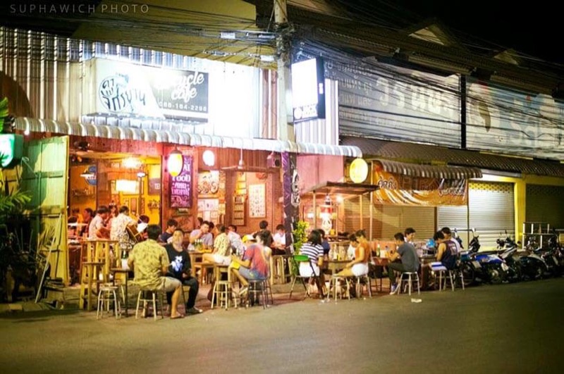 Riverside Deck 66 hidden bar in Kanchanaburi