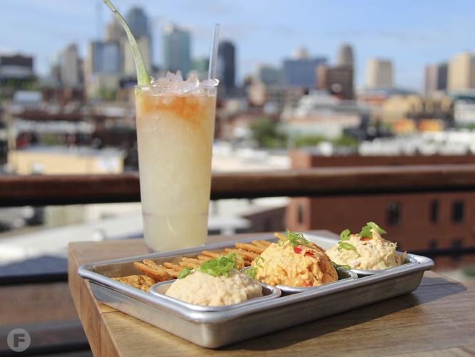 Percheron Rooftop Bar in Crossroads — Percheron offers an unparalleled rooftop experience at the Crossroads Hotel, boa