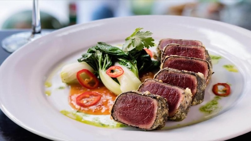 Eddie V's Prime Seafood in Country Club Plaza — While famous for its exquisite seafood, Eddie V's also boasts a stellar selectio