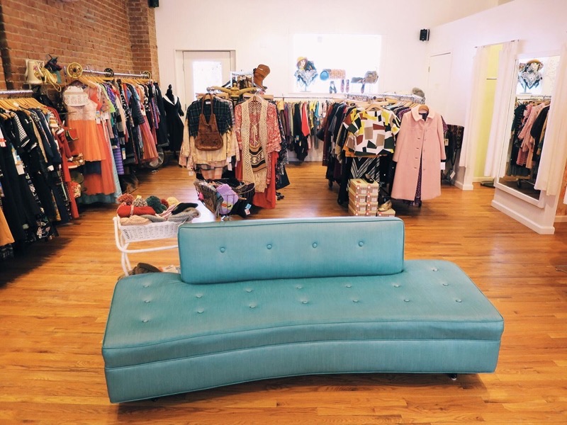 Donna's Dress Shop in West Plaza — Donna's Dress Shop is a charming boutique dedicated to authentic vintage dresses