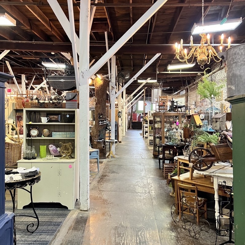 River Market Antiques in River Market — This sprawling multi-dealer antique mall is a labyrinth of treasures, offering e