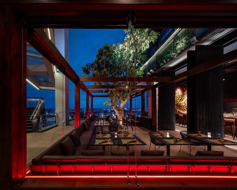 Food by Fire rooftop BBQ Khon Kaen