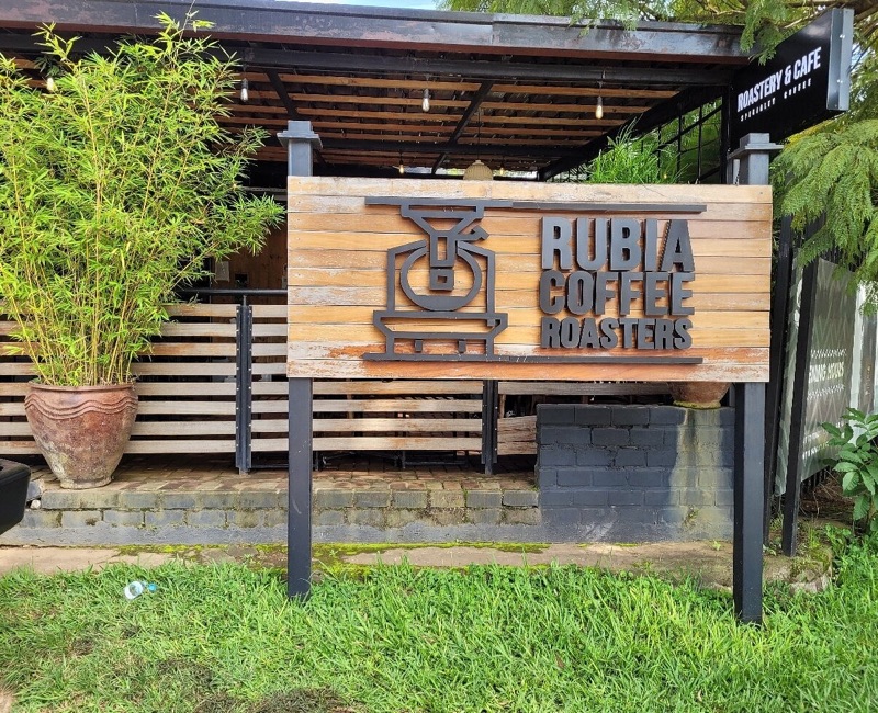Rubia Coffee Roasters in Kimihurura
