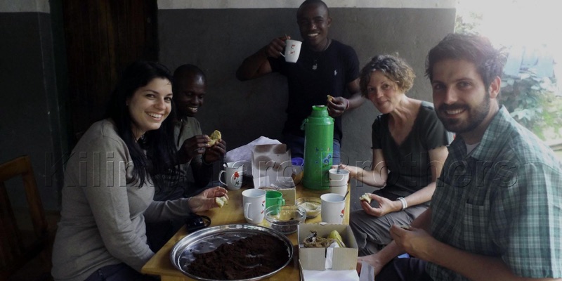 Uru Shimbwe organic coffee farm near Moshi Tanzania — community-run traditional tour