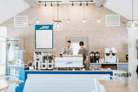 Mahalo Coffee Roasters in Downtown — Mahalo Coffee Roasters brings unique Hawaiian-inspired vibes and exceptional, di