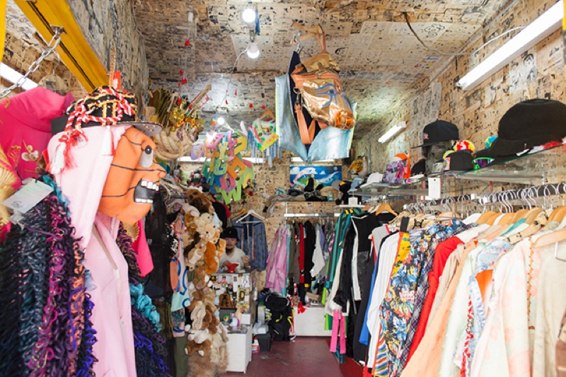 Sokkyou vintage shop in Koenji, Tokyo