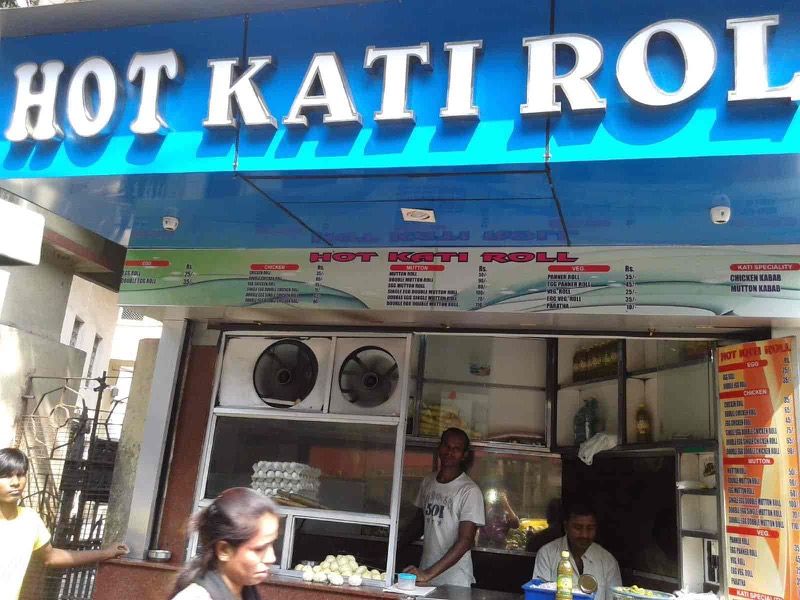 Hot Kathi Rolls in Park Street