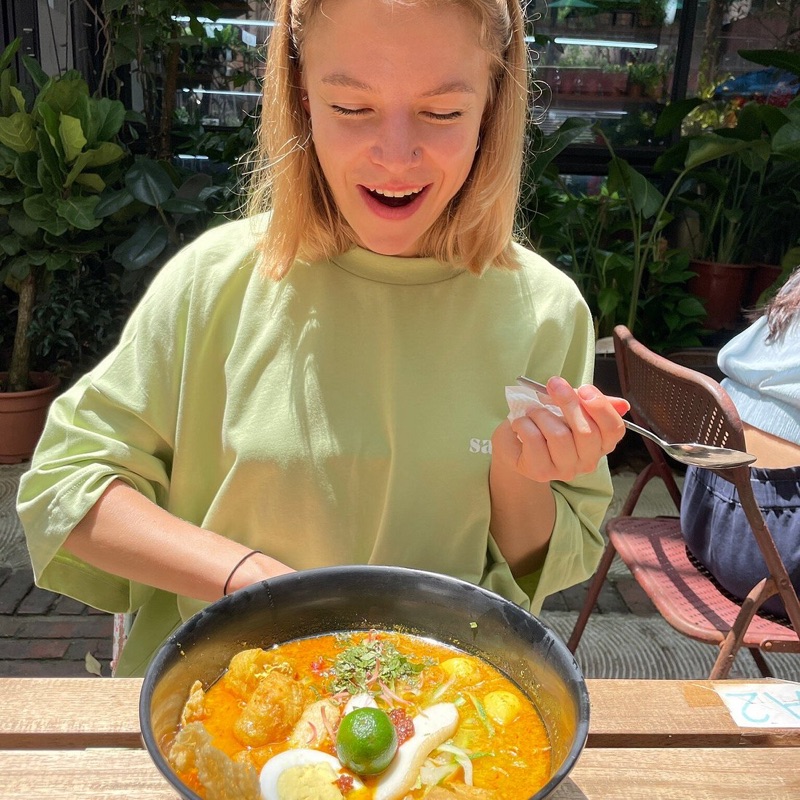 Limapulo nyonya laksa in Chow Kit, Kuala Lumpur