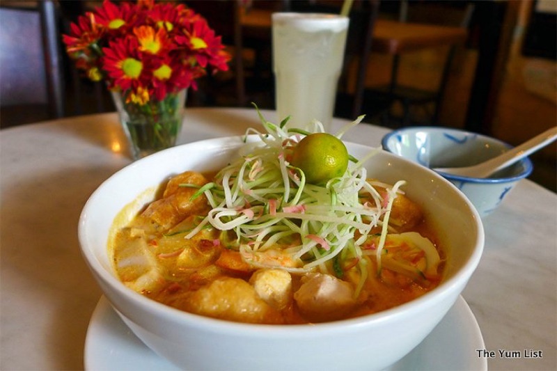 Old China Cafe nyonya laksa in Chinatown, Kuala Lumpur