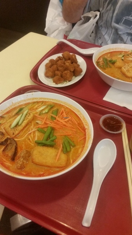 Simple Life vegetarian laksa in Kuala Lumpur