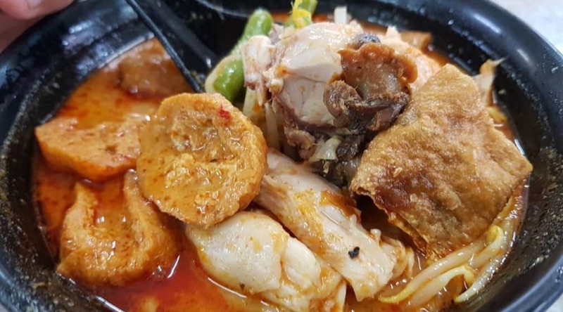 Wan Shoon curry mee in Kuala Lumpur