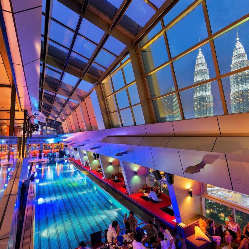 SkyBar rooftop bar in Kuala Lumpur