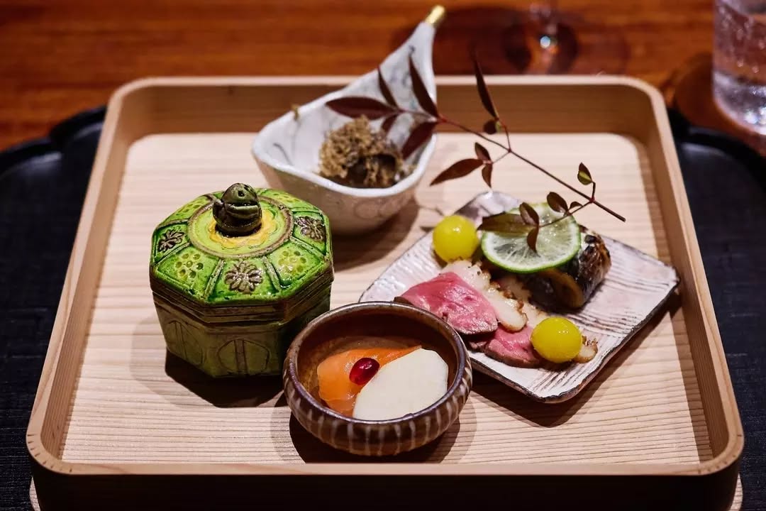 Kappo Hassun lunch in Kyoto